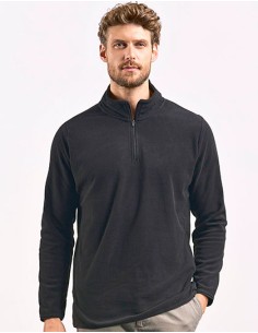 P-7921-Mens Recycled Fleece Troyer 2